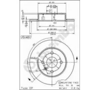 08762675 BREMBO - купить в магазине запчастей по Украине
