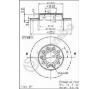 08913611 BREMBO - купить в магазине запчастей по Украине
