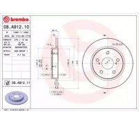 08A91210 BREMBO - купить в магазине запчастей по Украине