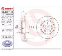 08B35710 BREMBO - купить в магазине запчастей по Украине
