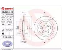 08C25010 BREMBO - купить в магазине запчастей по Украине