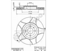 09505875 BREMBO - купить в магазине запчастей по Украине