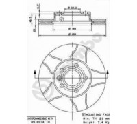 09693475 BREMBO - купить в магазине запчастей по Украине