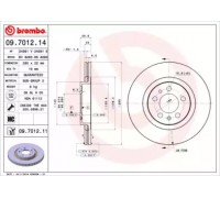 09701211 BREMBO - купить в магазине запчастей по Украине