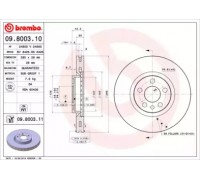 09800310 BREMBO - купити в магазині запчастин по Україні
