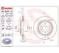 09950510 BREMBO - купить в магазине запчастей по Украине