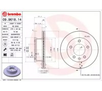 09961814 BREMBO - купить в магазине запчастей по Украине