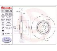 09982110 BREMBO - купить в магазине запчастей по Украине
