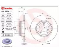 09992411 BREMBO - купить в магазине запчастей по Украине