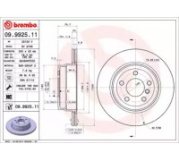 Тормозной диск BREMBO 09.9925.11 09992511 BREMBO - купить в магазине запчастей по Украине