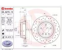 09A2701X BREMBO - купить в магазине запчастей по Украине