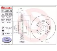 Тормозной диск BREMBO 09.A621.10 09A62110 BREMBO - купить в магазине запчастей по Украине