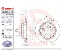 Тормозной диск BREMBO 09.B338.11 09B33811 BREMBO - купить в магазине запчастей по Украине