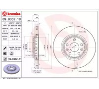 09B35210 BREMBO - купить в магазине запчастей по Украине