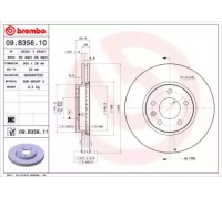 09B35610 BREMBO - купить в магазине запчастей по Украине