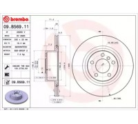 09B56911 BREMBO - купити в магазині запчастин по Україні