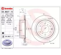 09B63711 BREMBO - купити в магазині запчастин по Україні