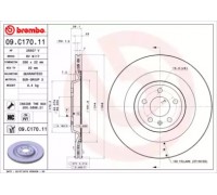 09C17011 BREMBO - купить в магазине запчастей по Украине