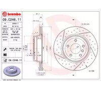 09C24611 BREMBO - купить в магазине запчастей по Украине