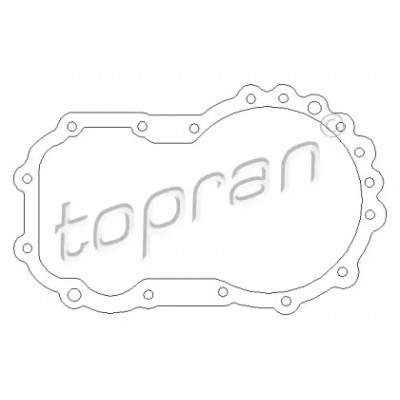 Прокладка, ступенчатая коробка 100077 TOPRAN - купить в магазине запчастей по Украине