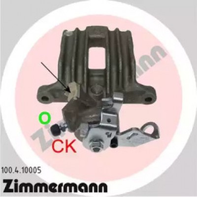 Тормозной суппорт 100410005 ZIMMERMANN - купить в магазине запчастей по Украине