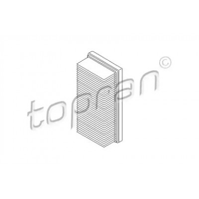 Воздушный фильтр 101037 TOPRAN - купить в магазине запчастей по Украине