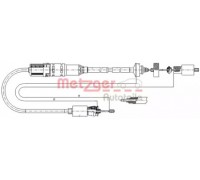Трос, управление сцеплением METZGER 10.2967 102967 METZGER - купить в магазине запчастей по Украине