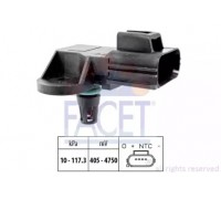 Датчик, давление во впускной трубе FACET 10.3100 103100 FACET - купить в магазине запчастей по Украине