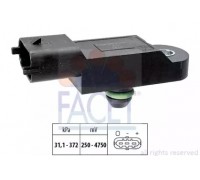 Датчик, давление выхлопных газов FACET 10.3177 103177 FACET - купить в магазине запчастей по Украине