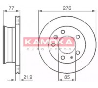 Тормозной диск KAMOKA 103306 103306 KAMOKA - купить в магазине запчастей по Украине