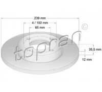 103406 TOPRAN - купить в магазине запчастей по Украине