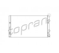 Радиатор, охлаждение двигателя TOPRAN 105 750 105750 TOPRAN - купить в магазине запчастей по Украине