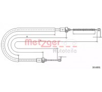 106891 METZGER - купить в магазине запчастей по Украине
