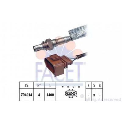Лямбда-зонд 107428 FACET - купить в магазине запчастей по Украине