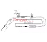 Трос, стояночная тормозная система METZGER 10.7586 107586 METZGER - купить в магазине запчастей по Украине