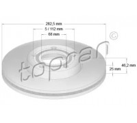 107685 TOPRAN - купить в магазине запчастей по Украине