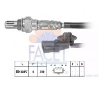 Лямбда-зонд FACET 10.8132 108132 FACET - купить в магазине запчастей по Украине