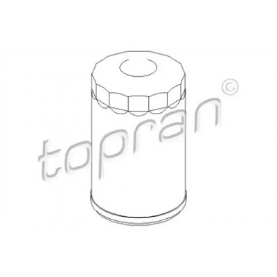 Масляный фильтр 108207 TOPRAN - купить в магазине запчастей по Украине