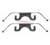 Комплектующие, колодки дискового тормоза METZGER 109-1224 1091224 METZGER - купить в магазине запчастей по Украине
