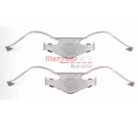 Комплектующие, колодки дискового тормоза METZGER 109-1297 1091297 METZGER - купить в магазине запчастей по Украине
