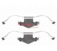 Комплектующие, колодки дискового тормоза METZGER 109-1659 1091659 METZGER - купить в магазине запчастей по Украине