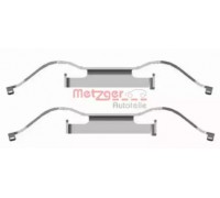 Комплектующие, колодки дискового тормоза METZGER 109-1681 1091681 METZGER - купить в магазине запчастей по Украине