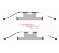 Комплектующие, колодки дискового тормоза METZGER 109-1682 1091682 METZGER - купить в магазине запчастей по Украине
