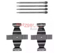 Комплектующие, колодки дискового тормоза METZGER 109-1803 1091803 METZGER - купить в магазине запчастей по Украине