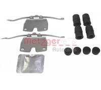 Комплектующие, колодки дискового тормоза METZGER 109-1851 1091851 METZGER - купить в магазине запчастей по Украине