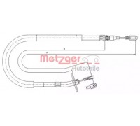 Трос, стояночная тормозная система METZGER 10.9876 109876 METZGER - купить в магазине запчастей по Украине