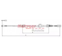 Трос, стояночная тормозная система METZGER 10.9881 109881 METZGER - купить в магазине запчастей по Украине