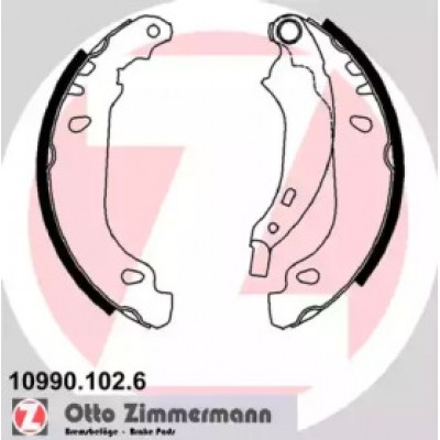 Комплект тормозных колодок 109901026 ZIMMERMANN - купить в магазине запчастей по Украине