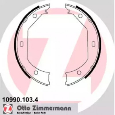Комплект тормозных колодок, стояночная тормозная система 109901034 ZIMMERMANN - купить в магазине запчастей по Украине