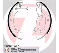 Комплект тормозных колодок ZIMMERMANN 10990.103.7 109901037 ZIMMERMANN - купить в магазине запчастей по Украине